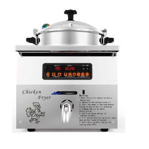 MDXZ-16B Electric Table Top Pressure Fryer Small Chicken Fryer 