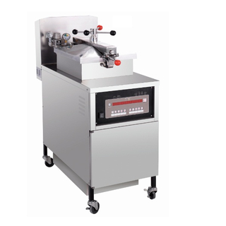 PFG-800 Computer Panel Gas Chicken Chips Pressure Fryer Machine with Oil Pump