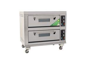 Economic Type 2 Deck 4 Trays Electric Deck Oven