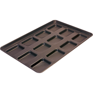 Commercial Non-stick Square Hamburger Roll Tray Toast Bread Baking Sheet Bakery Snack Baking Sheet Bread Baking Pan