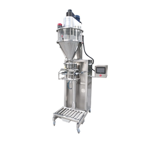 semi automatic dust proof big bag fertilizer flour additive powder filling packing machine 