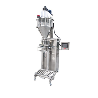 semi automatic dust proof big bag fertilizer flour additive powder filling packing machine 
