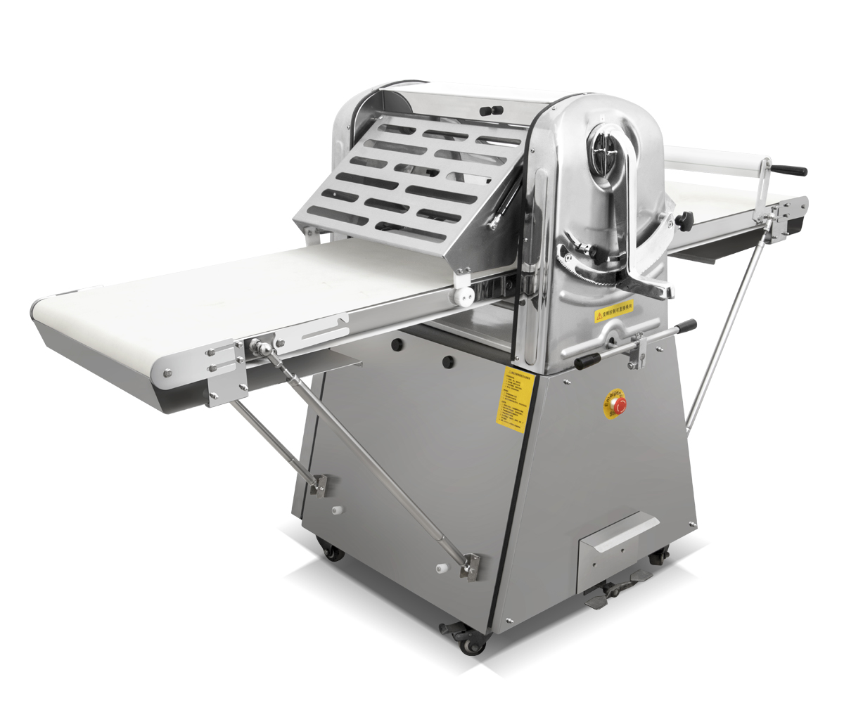 520mm 650mm European Style Stainless Steel Pizza Dough Sheeter Pastry Machine