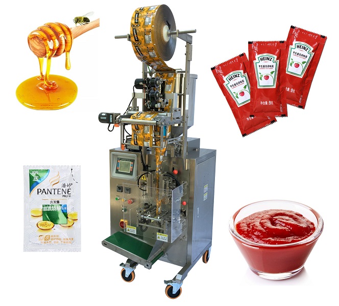 Detailed about blueberry jam sachet packing machine